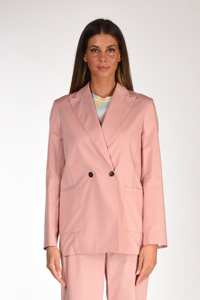 Ps Paul Smith Women's Pink Double-Breasted Blazer - 2