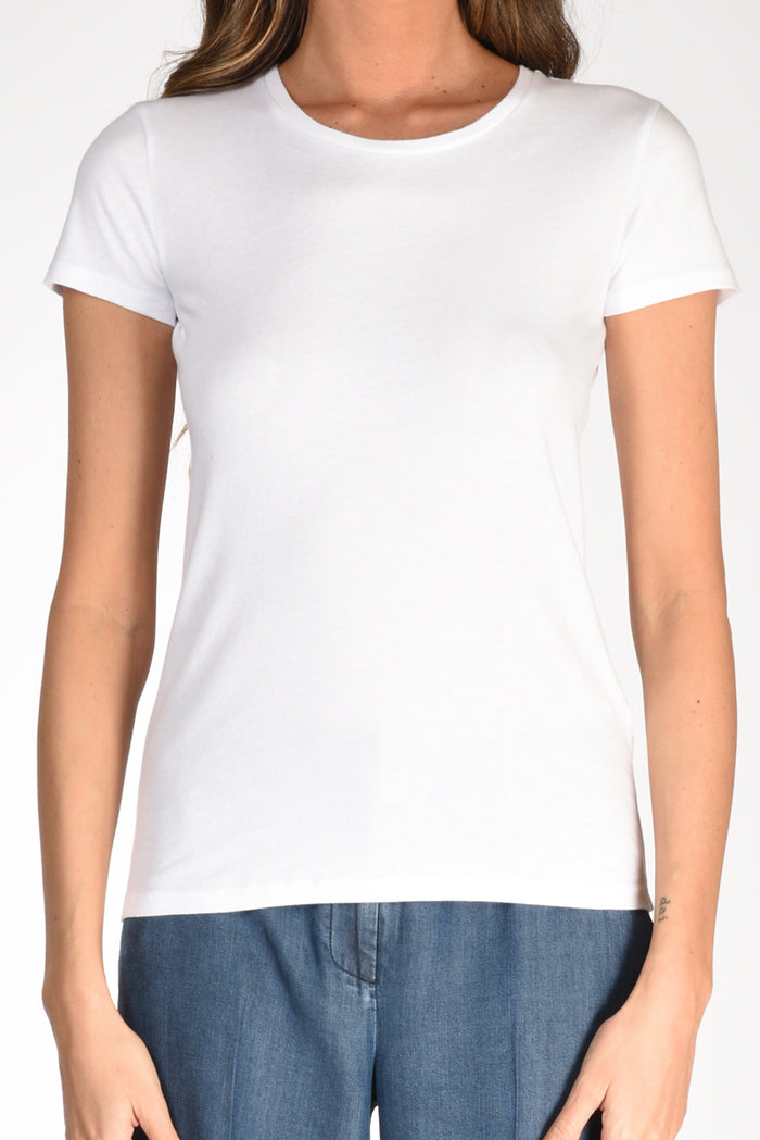 Majestic Filatures Paris Tshirt M. Corta Bianco Donna - 3