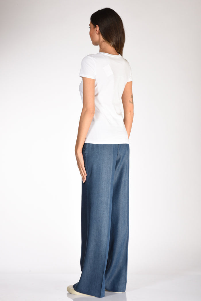 Majestic Filatures Paris Tshirt M. Corta Bianco Donna - 5