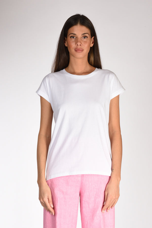Allude Tshirt Bianco Donna-2