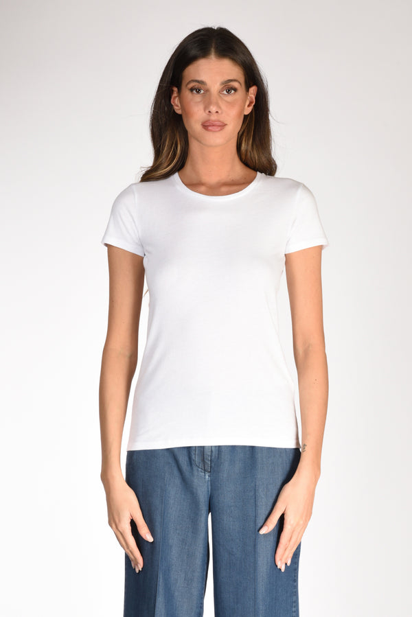 Majestic Filatures Paris Tshirt M. Corta Bianco Donna-2