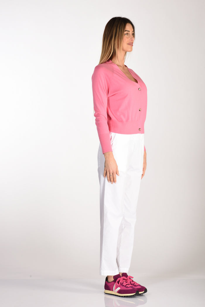 Alludes Women's Pink Cardigan - 3