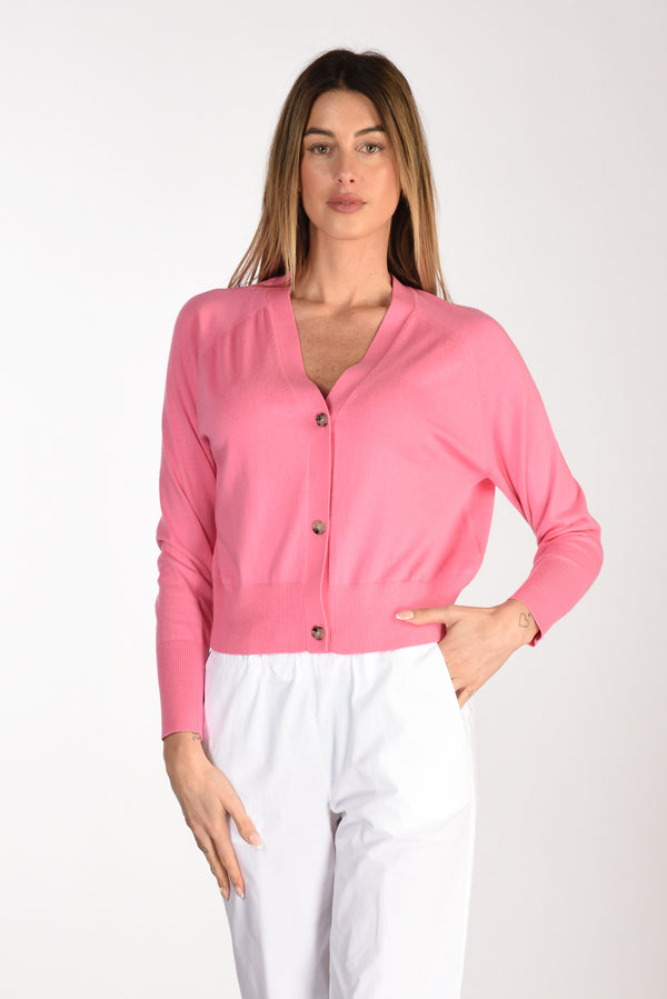 Alludes Women's Pink Cardigan