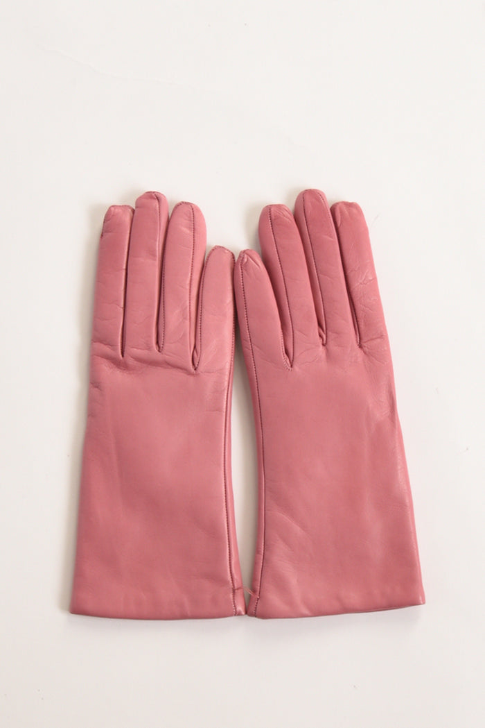 Alpo Guanti In Nappa Rosa Donna - 1