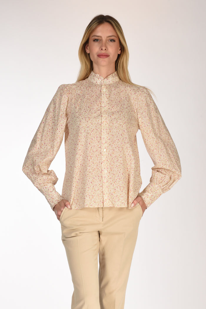 Polo Ralph Lauren Camicia Fiori Beige/rosa/multicolor Donna - 1