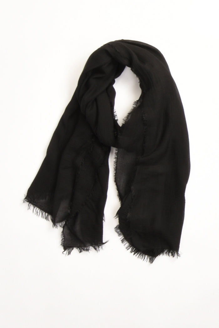 Faliero Sarti Sciarpa Nero Donna - 3