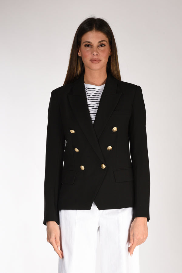 L'age Black Blazer for Women-2