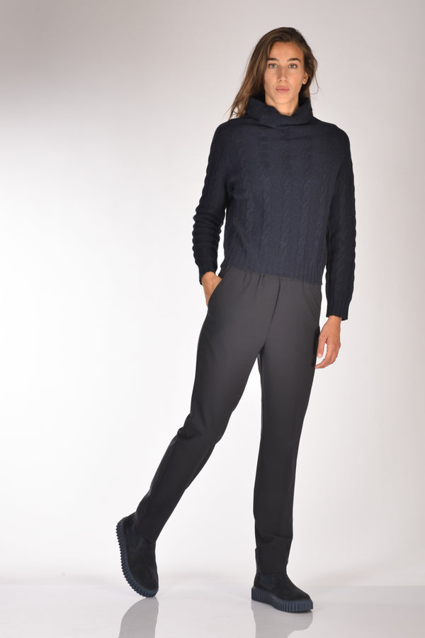 Aspesi Pantaloni Blu Donna-2