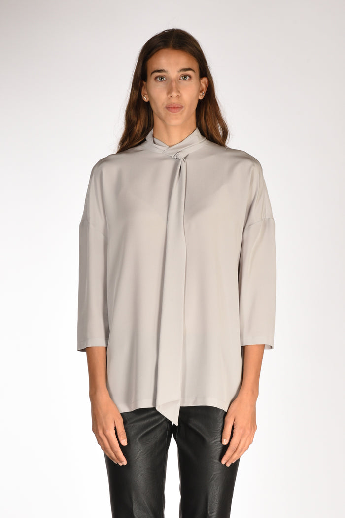 Aspesi Camicia Scialle Grigio Donna - 2