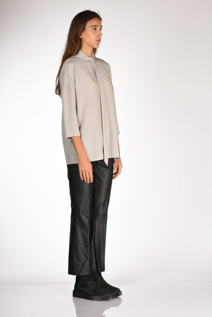 Aspesi Camicia Scialle Grigio Donna - 4