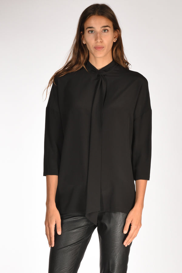 Aspesi Camicia Scialle Nero Donna