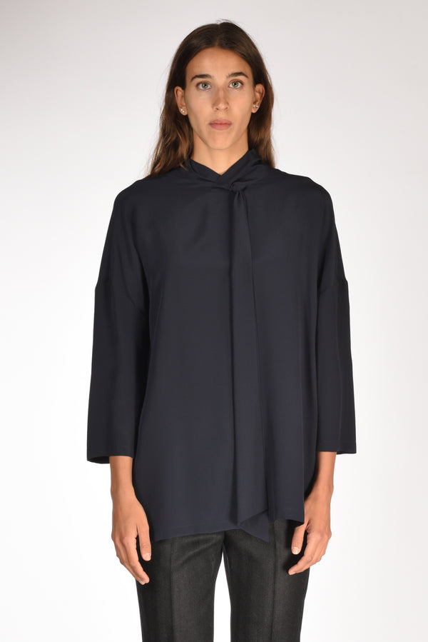 Aspesi Camicia Scialle Blu Donna-2