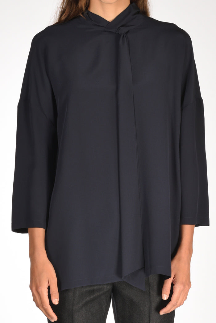 Aspesi Camicia Scialle Blu Donna - 3