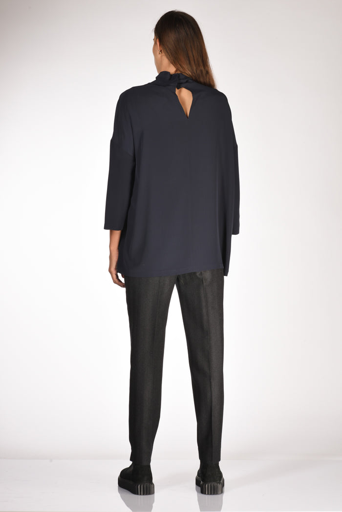 Aspesi Camicia Scialle Blu Donna - 5