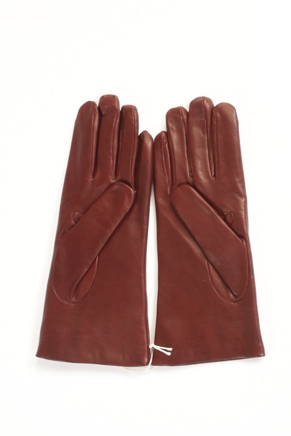 Alpo Guanti In Nappa Bordeaux Donna-2