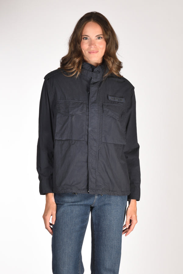 Aspesi Field Jacket Blu Donna