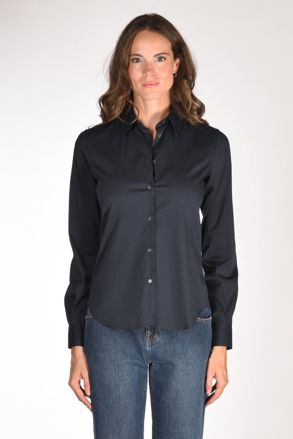 Aspesi Camicia Colletto Blu Donna-2