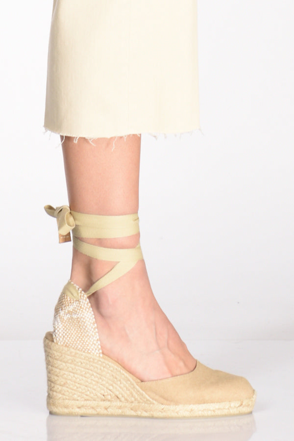 Castaner Espadrillas Zeppa Beige Scuro/beige Chiaro Donna