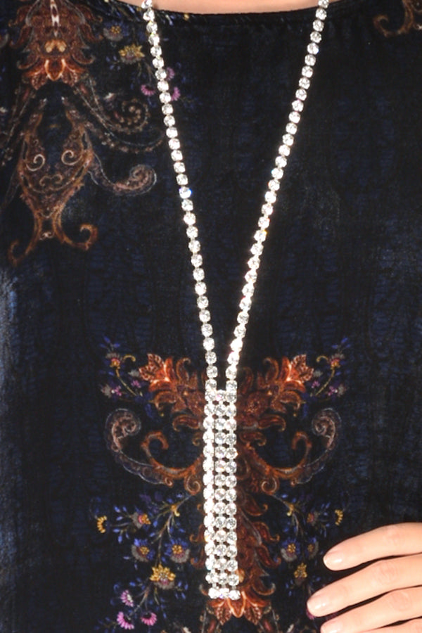 Forte Forte Collana Lunga Bianco Trasparente Donna-2