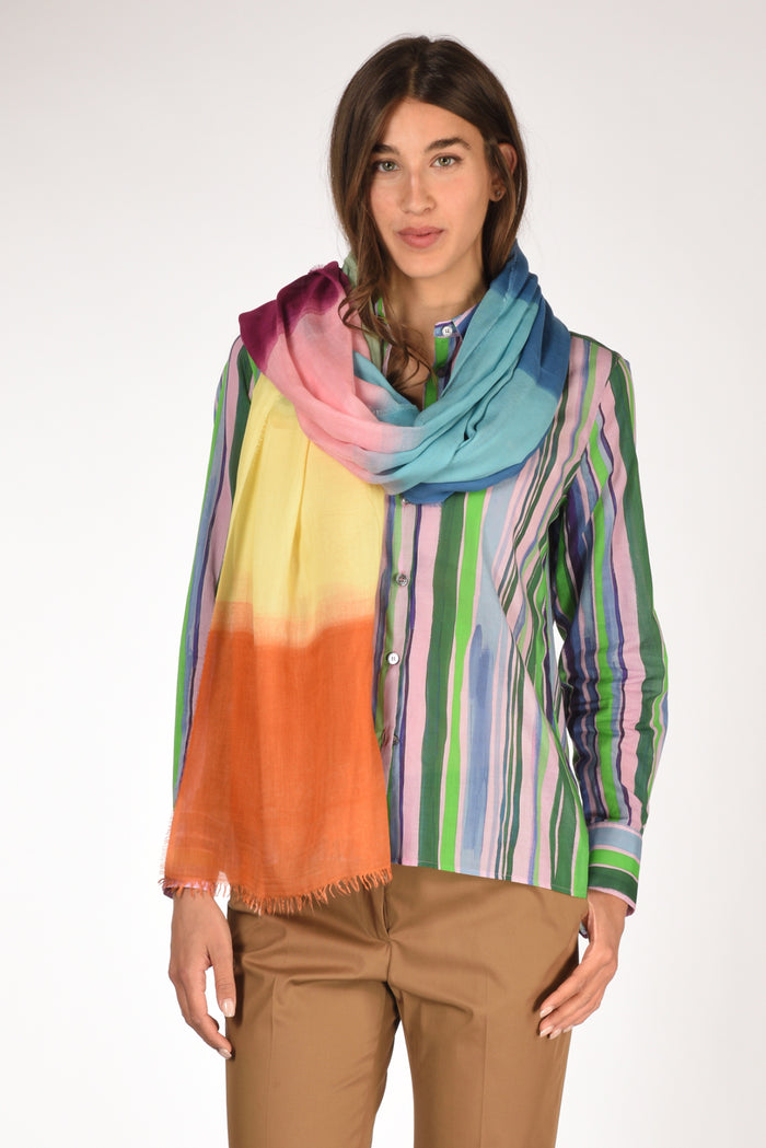 Faliero Sarti Sciarpa Bobo Multicolor Donna - 1