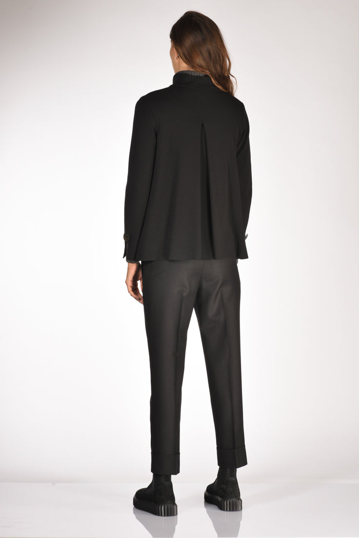 Ella Lago Di Como Giacca Di Maglia Nero Donna - 5