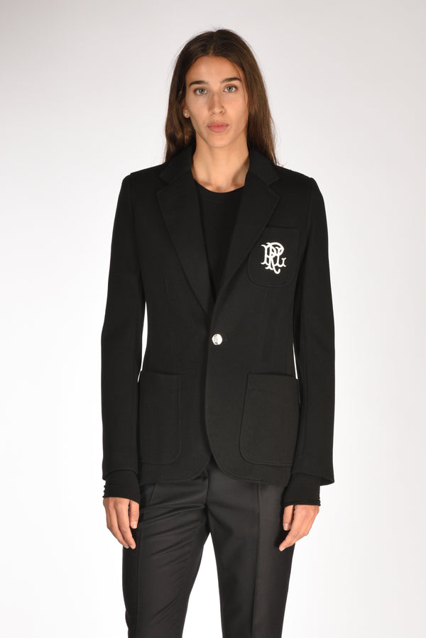 Polo Ralph Lauren Blazer Jaquard Nero Donna