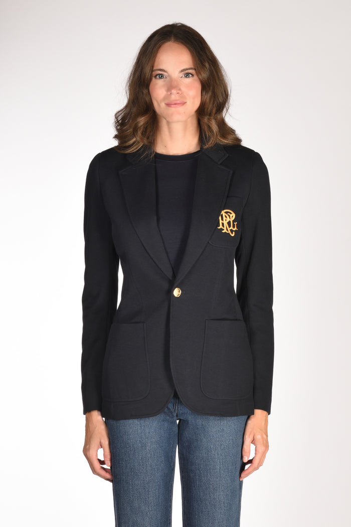 Polo Ralph Lauren Blazer Jaquard Blu Donna - 2