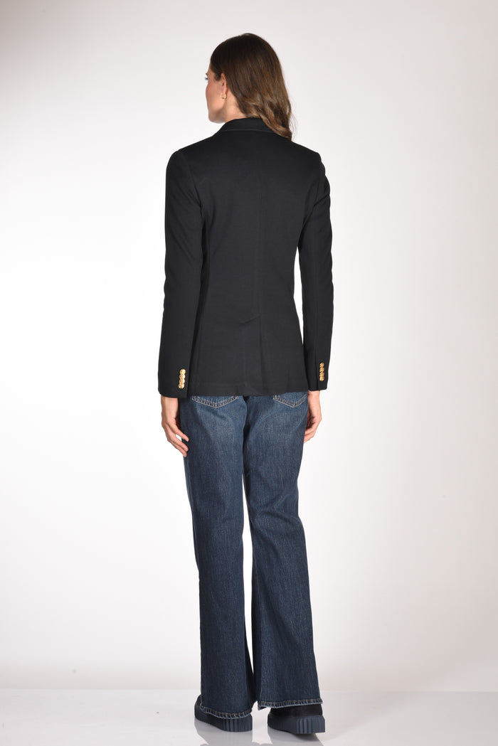 Polo Ralph Lauren Blazer Jaquard Blu Donna - 5