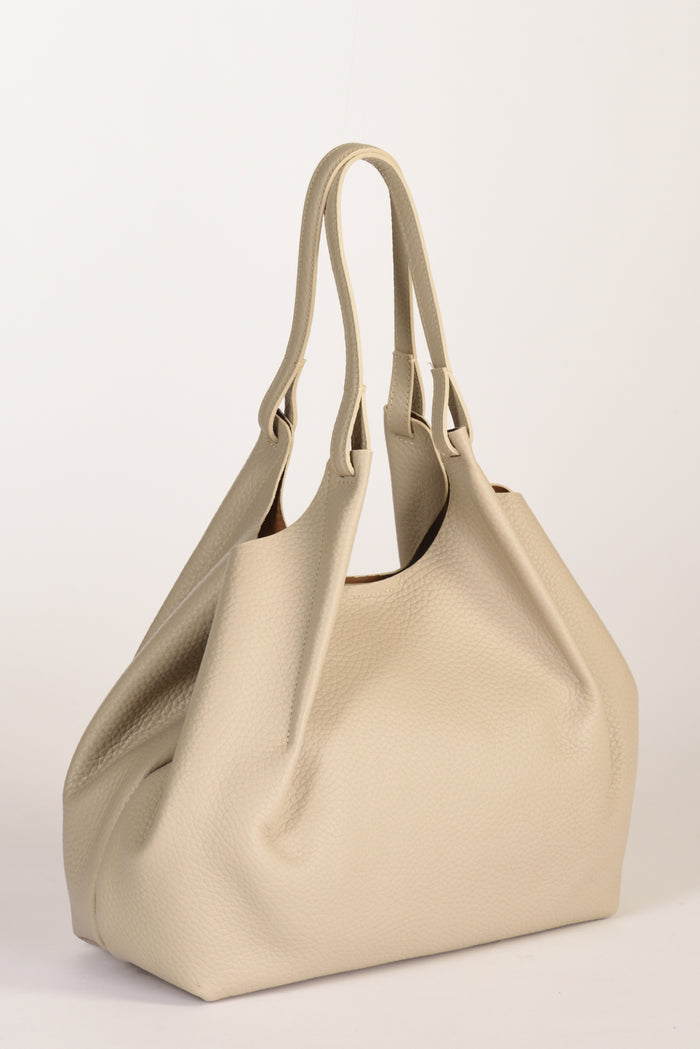 Gianni Chiarini Borsa Dua Bianco Naturale Donna - 5