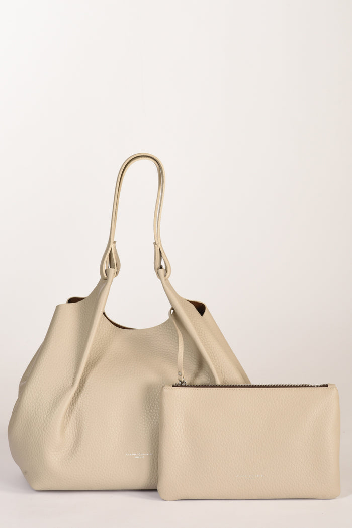 Gianni Chiarini Borsa Dua Bianco Naturale Donna - 6