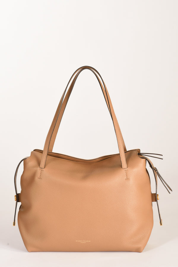 Gianni Chiarini Borsa Oriana Beige Cammello Donna