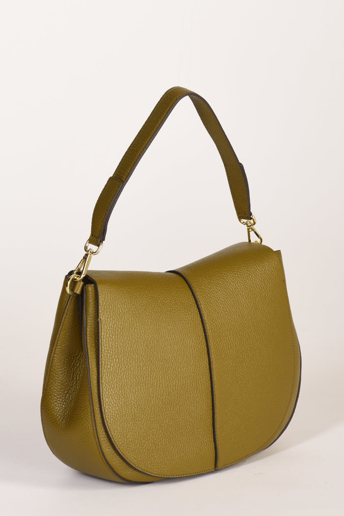 Gianni Chiarini Borsa Helena Round Verde Olivo Donna - 3