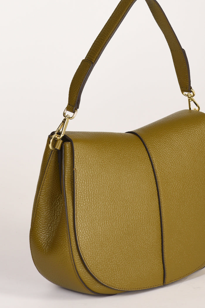 Gianni Chiarini Borsa Helena Round Verde Olivo Donna - 4