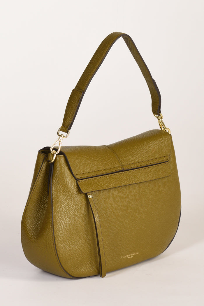 Gianni Chiarini Borsa Helena Round Verde Olivo Donna - 5