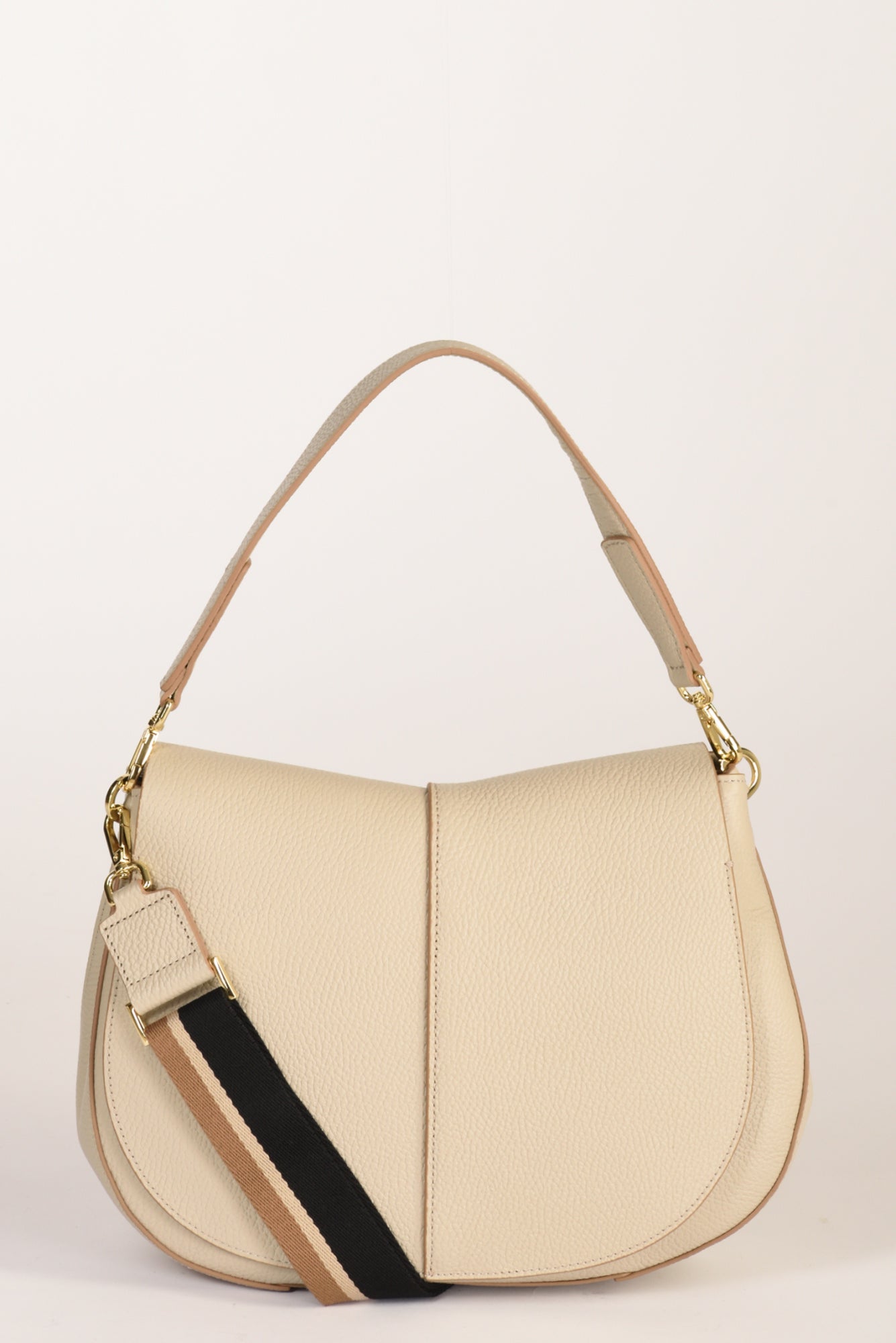 Gianni Chiarini Borsa Helena Round Beige Chiaro Donna