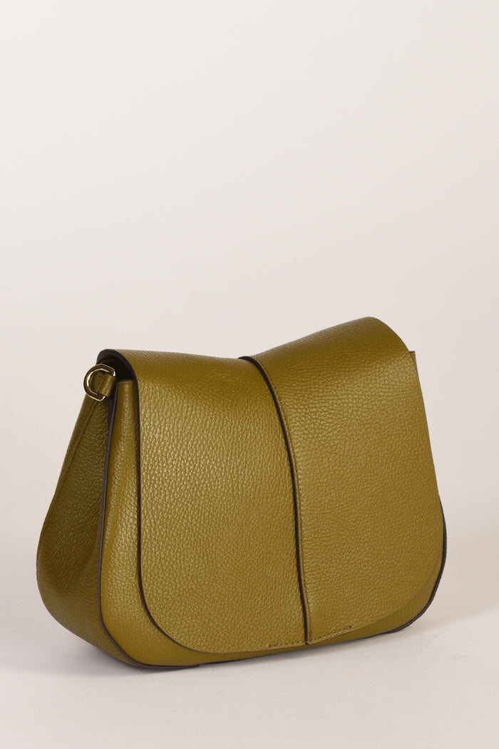 Gianni Chiarini Borsa Helena Round Verde Olivo Donna - 3