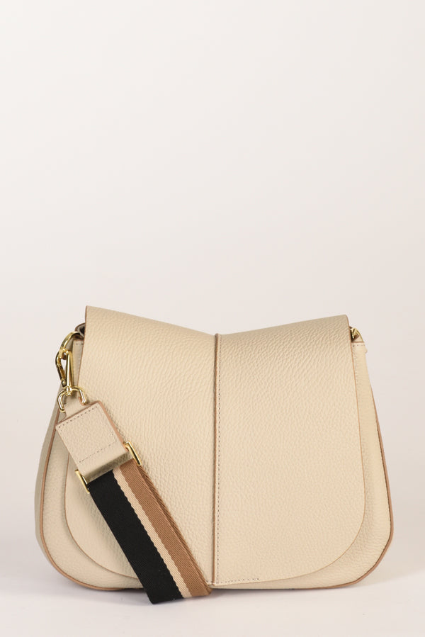 Gianni Chiarini Borsa Helena Round Beige Chiaro Donna