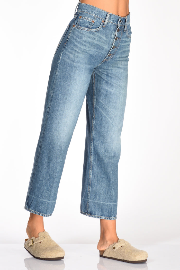 Polo Ralph Lauren Jeans Cropped Blu Jeans Donna - 1