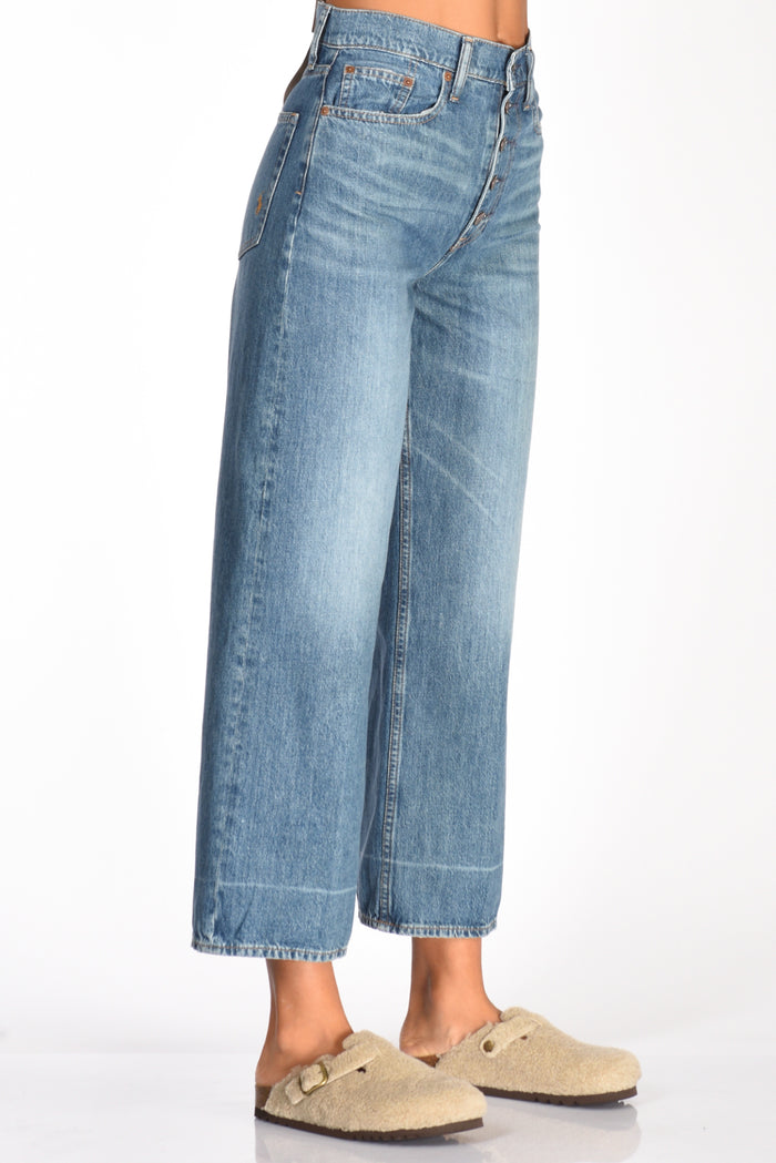 Polo Ralph Lauren Jeans Cropped Blu Jeans Donna - 5