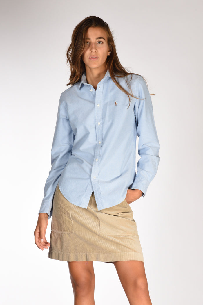 Polo Ralph Lauren Camicia Oxford Azzurro Donna - 1