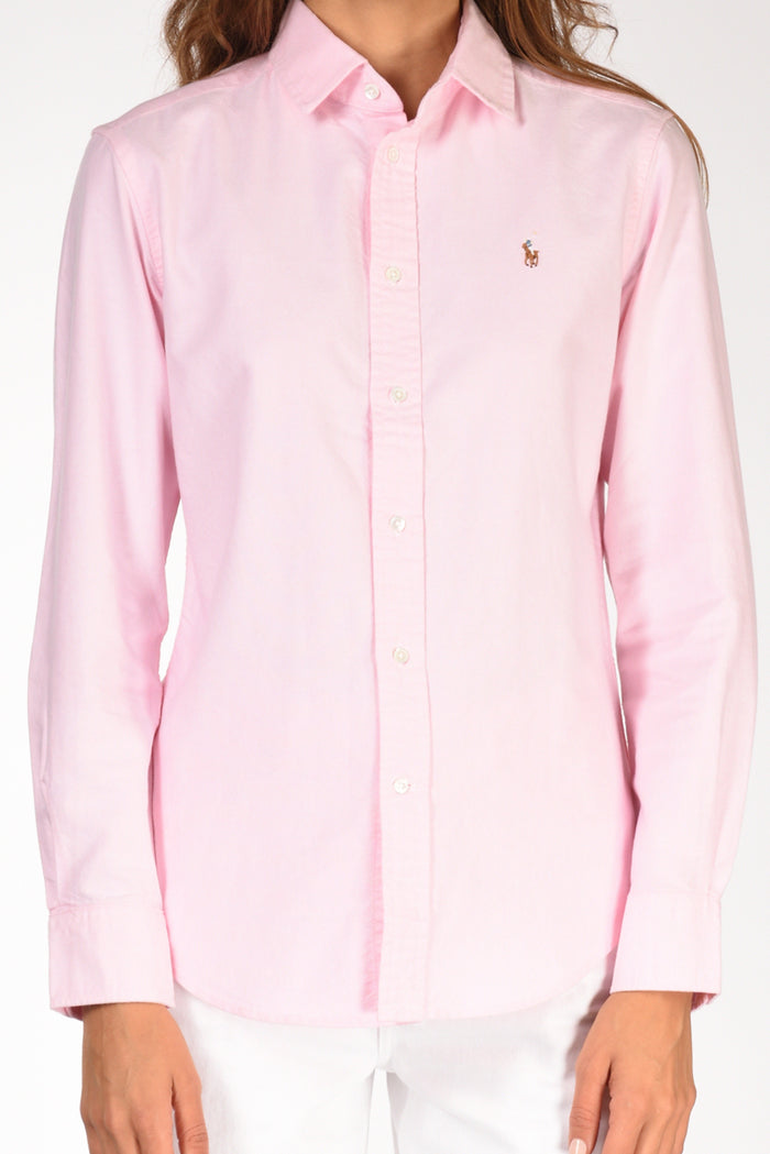 Polo Ralph Lauren Camicia Oxford Rosa Donna - 3