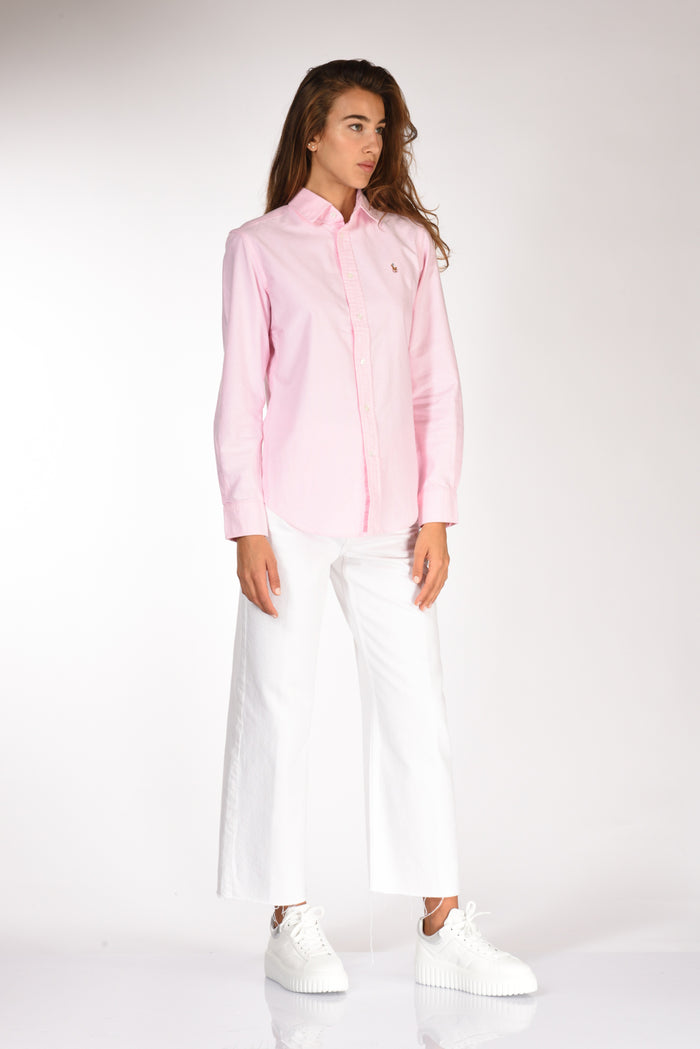 Polo Ralph Lauren Camicia Oxford Rosa Donna - 4