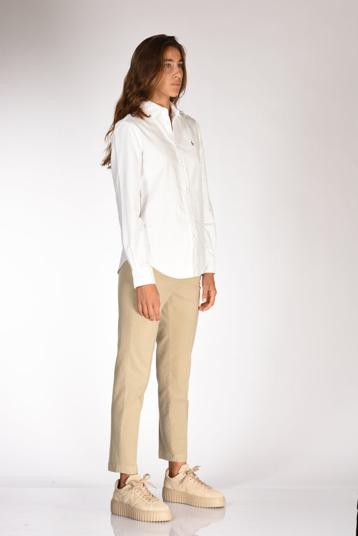 Polo Ralph Lauren Camicia Oxford Bianco Donna - 4