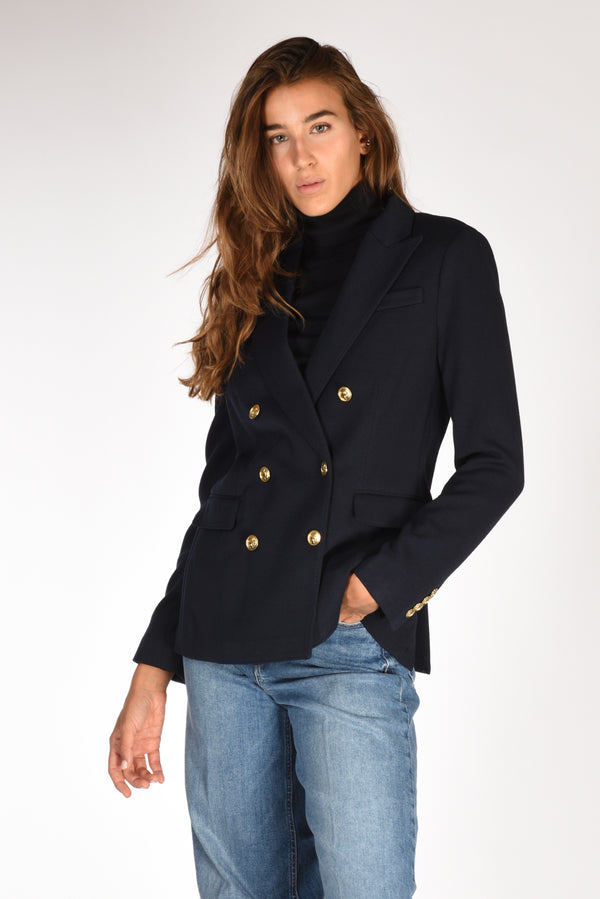 Polo Ralph Lauren Blazer Doppiop Blu Donna