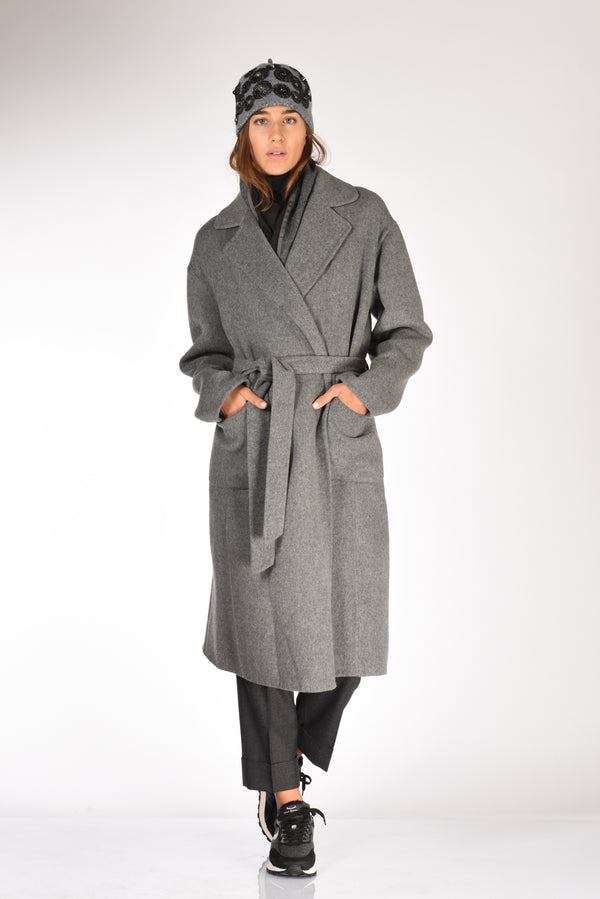 Polo Ralph Lauren Cappotto Vestaglia Grigio Donna