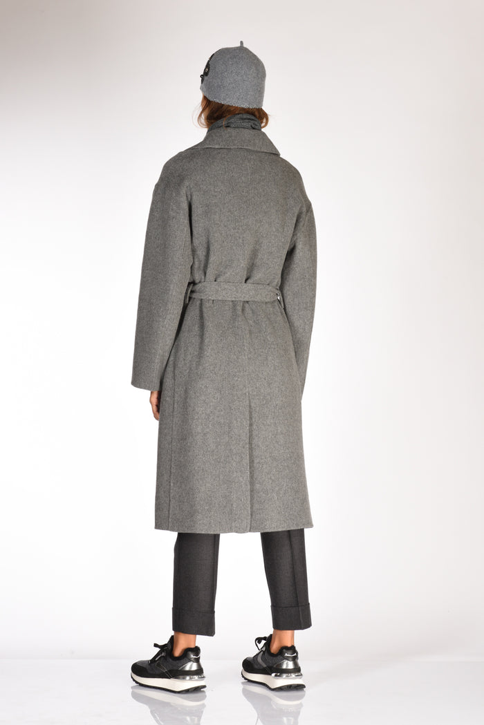 Polo Ralph Lauren Cappotto Vestaglia Grigio Donna - 5