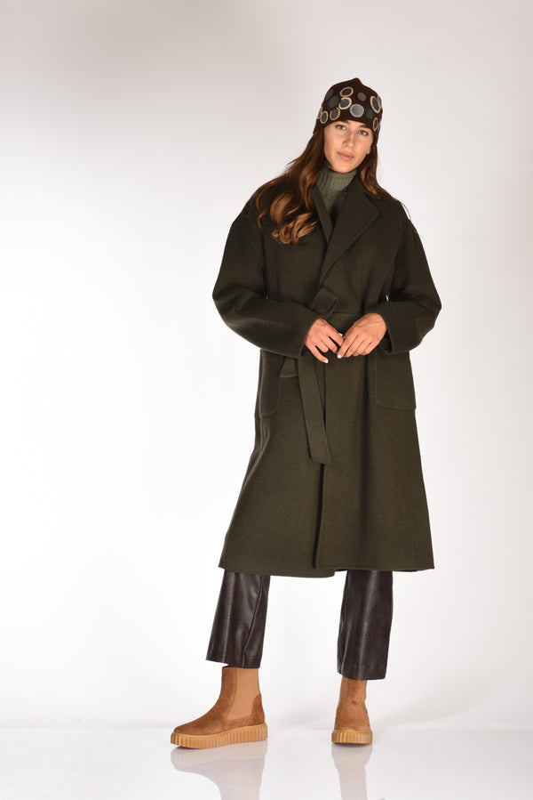 Polo Ralph Lauren Cappotto Vestaglia Verde Donna