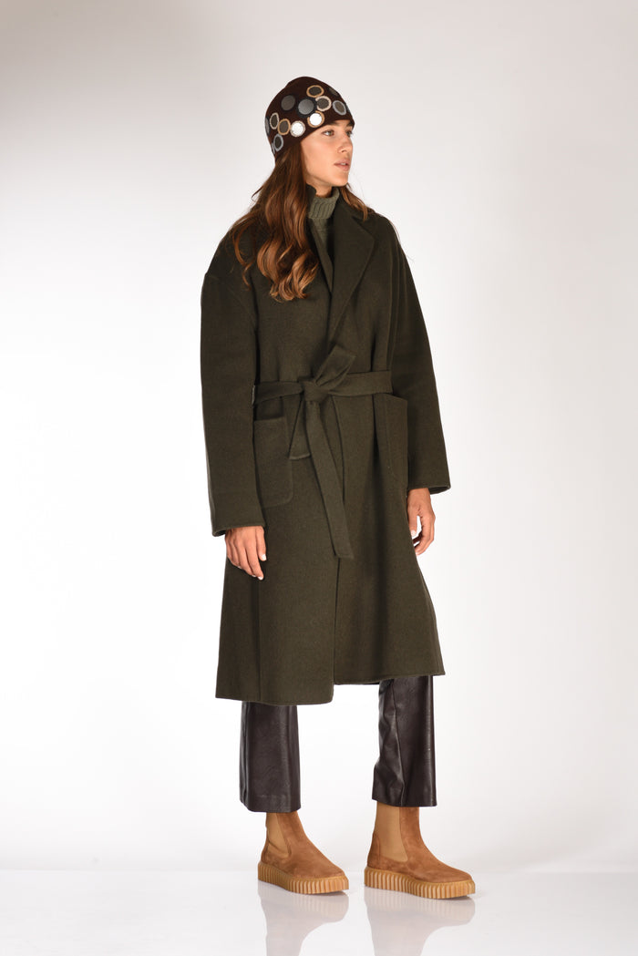 Polo Ralph Lauren Cappotto Vestaglia Verde Donna - 4