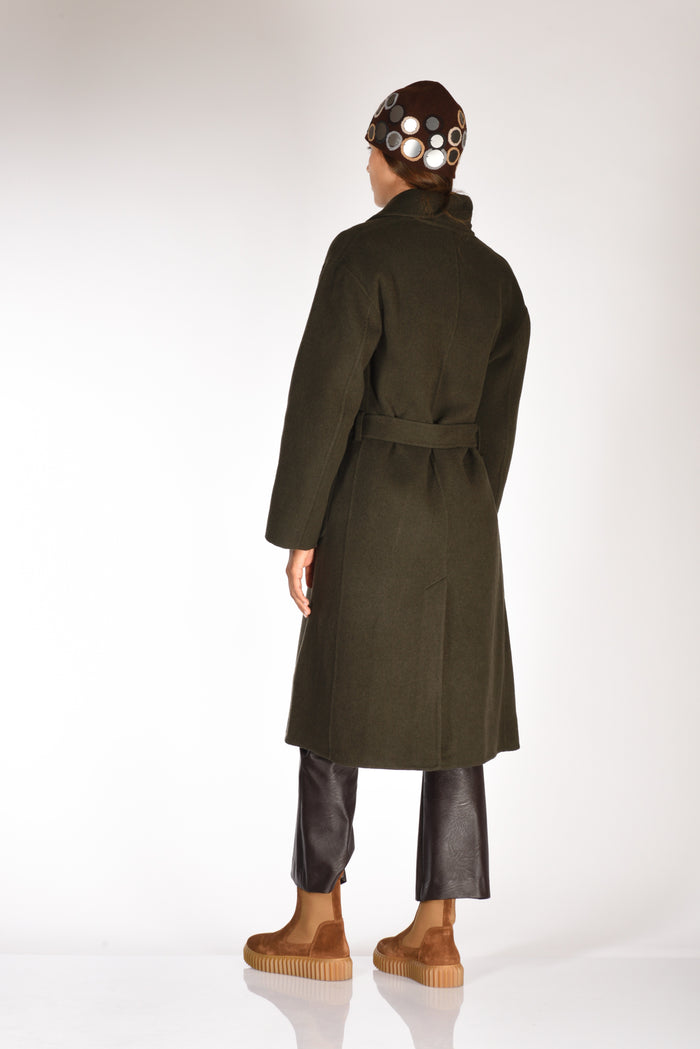 Polo Ralph Lauren Cappotto Vestaglia Verde Donna - 5