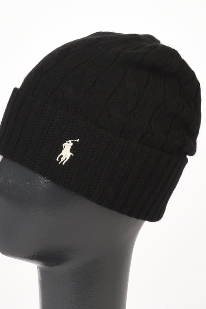 Polo Ralph Lauren Cappello Logo Nero Donna - 3